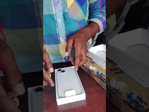 IPHONE 15 UNBOX REVEAL