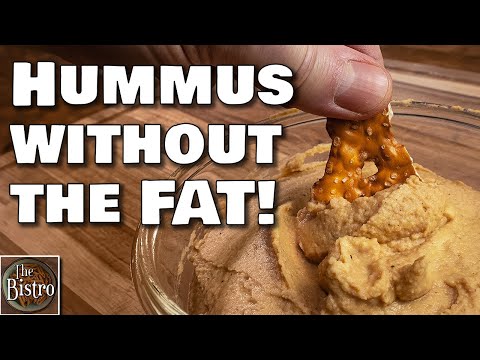 No Oil, DELICIOUS Hummus!