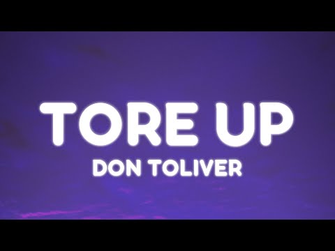 Don Toliver  - TORE UP (Lyrics)