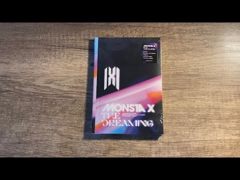 Monsta X The Dreaming album unboxing ( ver 2 )