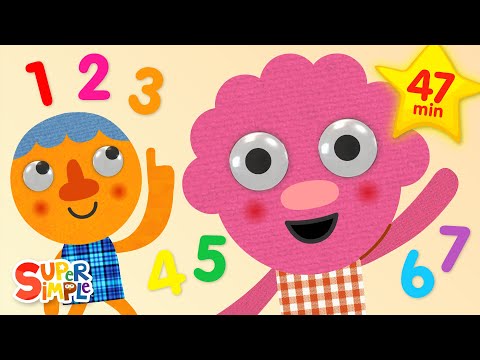 Count & Sing with Super Simple! | Preschool Counting Songs | Super Simple Songs