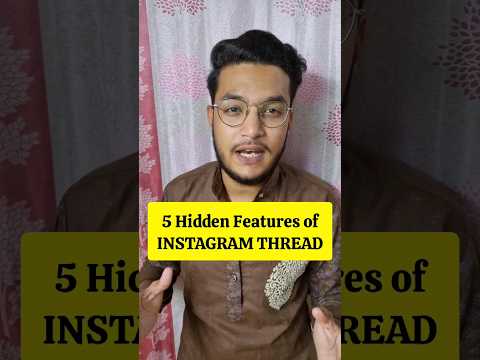 Hidden Features of Instagram Threads #threads