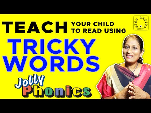 TEACHING TRICKY WORDS TO KIDS | SIGHT WORDS | DOLCH WORDS #online #parenting #challenge #teacher