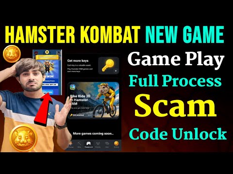 Hamster Kombat New Game Play Full Process|| Hamster kombat new Update || Hamster Key Unlock Listing