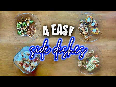 4 Easy & Delicious Side Dishes | Dinner Sides | Pasta Salad Recipe | MEL COOP