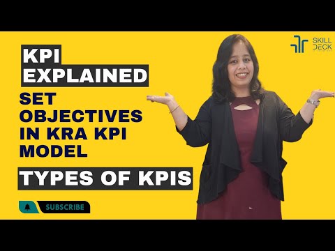 KPI explained |set objectives in kra kpi model |Types of KPIs