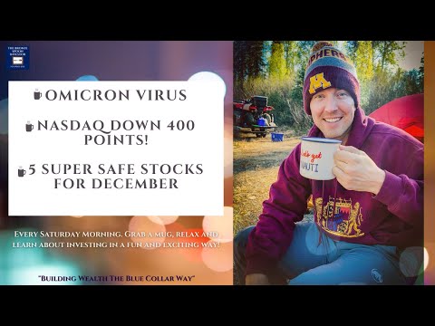 OMICRON VIRUS, NASDAQ CRASHES, 5 SUPER SAFE STOCKS (Personal Finance Education for Newbies)