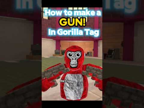 How to build a GUN in Gorilla Tag