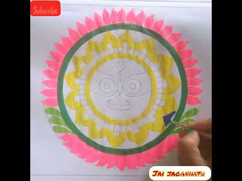 Lord Jagannath painting #shots #paintings #drawing #jagannath #trend #ytshorts