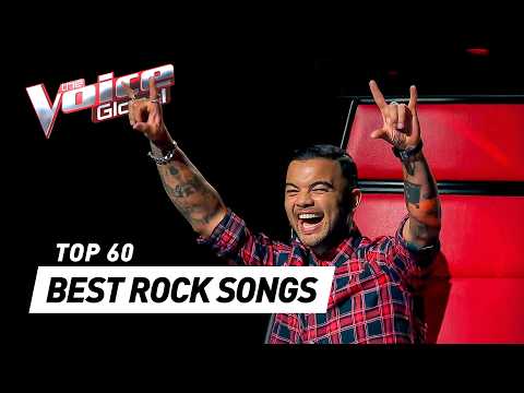 The BEST ROCK Blind Auditions on The Voice!