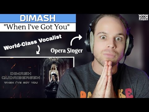 VAMPIRE VOCALS! Professional Singer Reaction (& Vocal ANALYSIS) - Dimash | "When I've Got You"