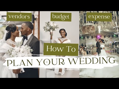 Planning a Nigerian Wedding || Dos and Don't of Planning a Wedding