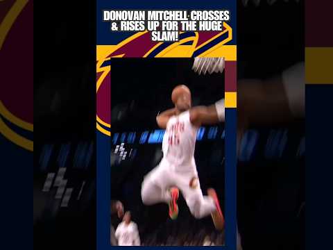 😱This Dunk was CRAZY‼️ #nba #donovanmitchell #short #reels #shorts