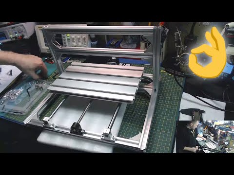 🔴LIVE- Assembling the 3018 CNC Kit Part 3