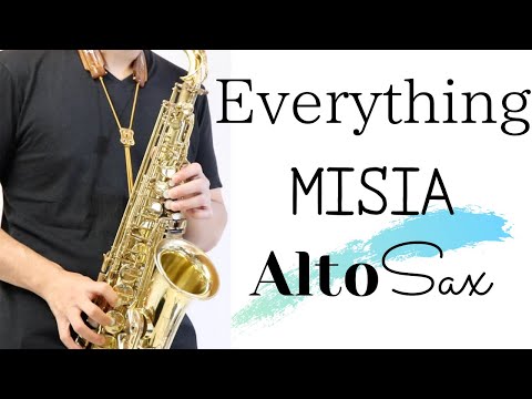 【Everything/MISIA】アルトサックスで吹いてみた