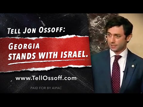 Tell Ossoff: Georgia Stands With Israel