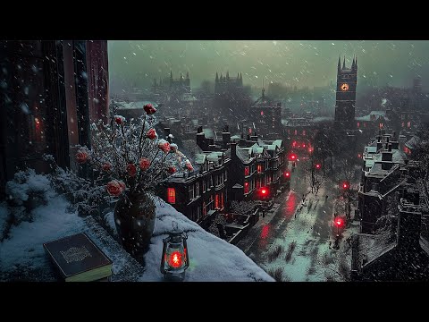 Echoes of the Clocktower | Dark Academia for Lonely Winter Night Reflections | Melancholic Piano