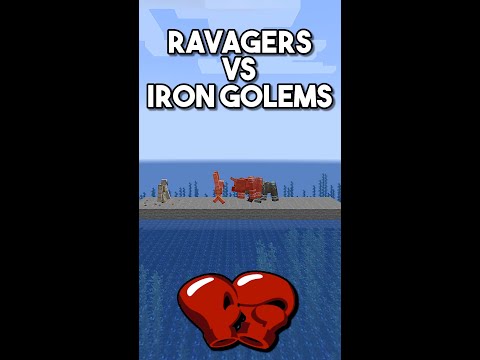 Iron Golems Defeated Minecraft#Shorts