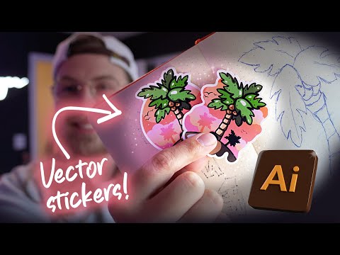 Make Etsy stickers at home | 4k