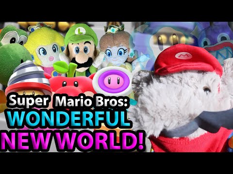 Super Mario Bros: Wonderful New World! | Super Plush Mario | LuigiFan00001