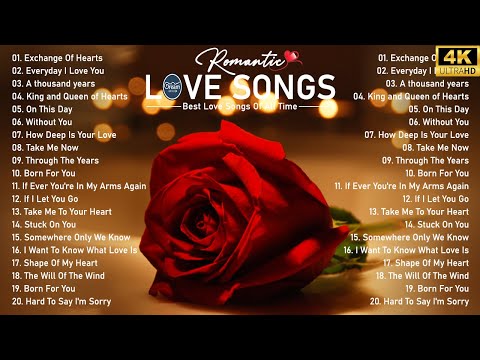 100 Romantic Love Songs Ever - Best Romantic Love Songs Of 80's and 90's Playlist