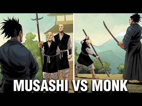 Musashi Faces the Hozoin Monks - Ep 6 - The Saga of Miyamoto Musashi