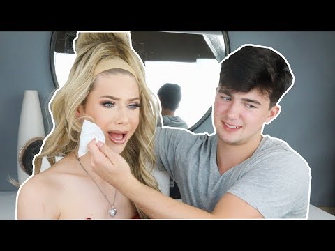 BOYFRIEND REMOVES MY MAKEUP AND WIG!