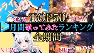 【ALLTIME全期間/月間TOP50】11月ホロライブ歌ってみた月間ランキング 50 most viewed cover song this MONTH【2024年11月】【hololive】