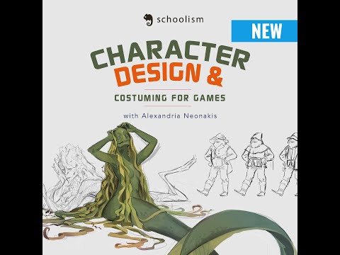 Trailer: Character Design & Costuming for Games with Alexandria Neonakis