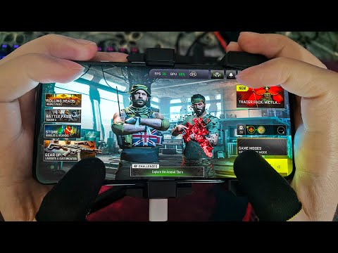 COD MOBILE WARZONE 8GB RAM ANDROID SD 865 HANDCAM