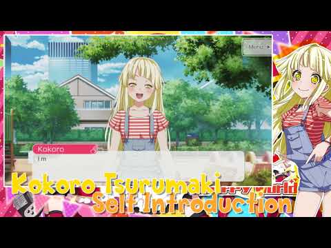 【ENGLISH】Hello, Happy World! // Kokoro Tsurumaki Self Introduction