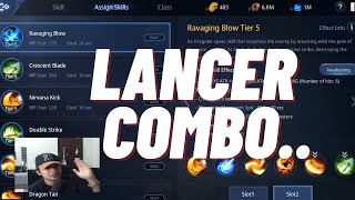 MIR4 LANCER GUIDE "BEST SKILL COMBO" EXPLAINED (TAGALOG)