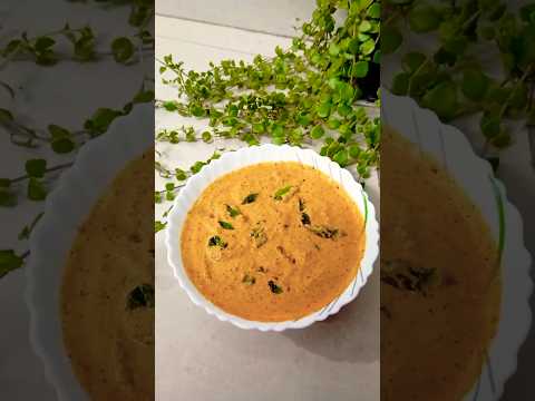 Mysore style Chutney for Dosa & Idli🍲🌴 #youtubeshorts #shorts #trending #chutney #southindian #food