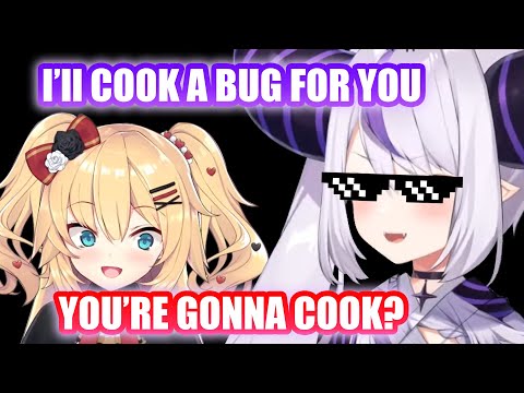 Laplus Promised to Cook a Bug for Haachama