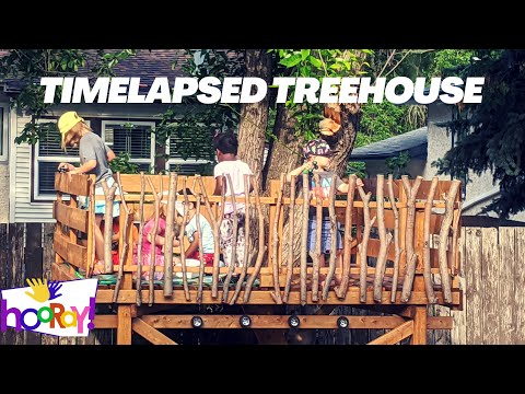 How to build a treehouse from scratch / tree fort | treehouse for kids | DIY treehouse