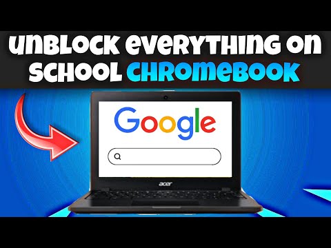 HOW TO UNBLOCK EVERYTHING ON SCHOOL CHROMEBOOKS!