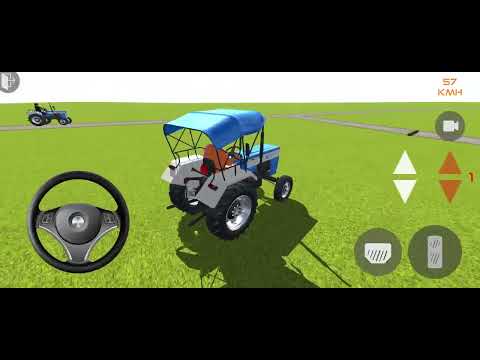 Indian Tractor driving 3d android game play video || tractor game #gameplay