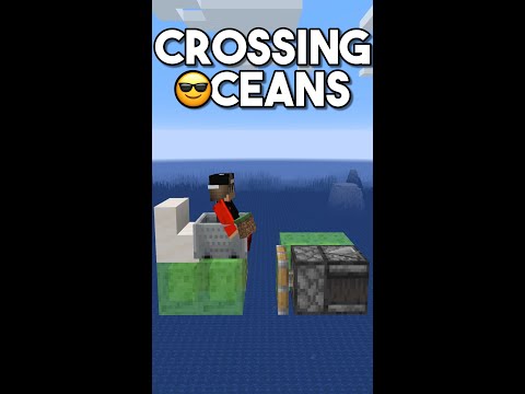 Crossing Oceans Minecraft#Shorts