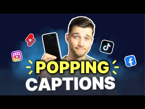 EASY Pop Up Subtitle Text Animation | VEED Captions App 🔥