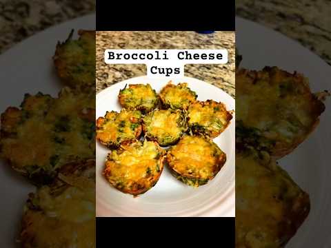 🔥Easy Broccoli Cheese Cups🔥 #shorts #food #easyrecipe