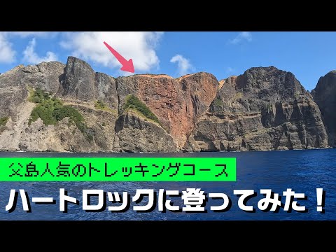 父島の大人気トレッキングコース　ハートロックを目指して