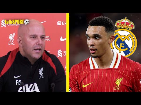 "I Think You Already Know The Answer!" Arne Slot ADDRESSES Trent Alexander-Arnold Transfer Rumours