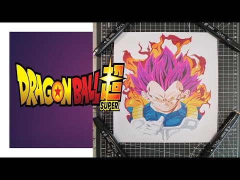 Drawing Vegeta Ultra Ego Dragon Ball Super