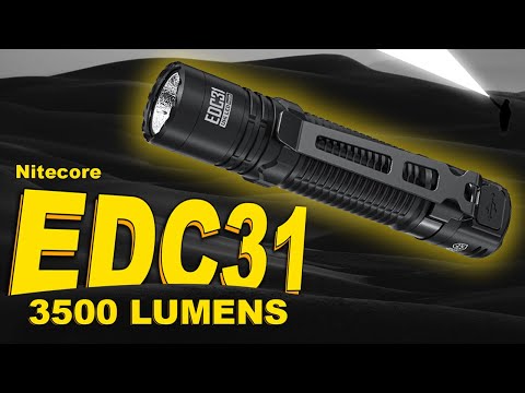 Meet the Nitecore EDC31: The Ultimate Compact Flashlight for EDC Enthusiasts!