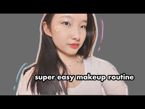 SUPER EASY MAKEUP ROUTINE//day in my life as a normal highschooler