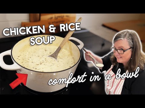 Cozy Chicken and Rice Soup | Perfect for Sick Days and Cold Weather