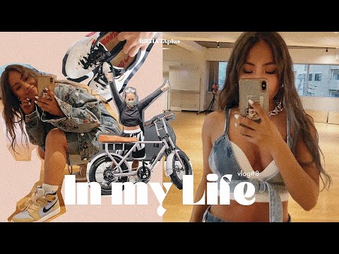 【VLOG】IN MY LIFE vol.8 | shooting music video, new bicycle, dance practice