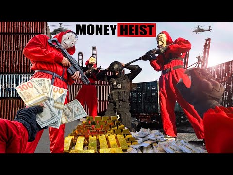 PARKOUR VS MONEY HEIST: Money Heist Break Into the Police Station and Rescue the Bad Guy | Epic POV