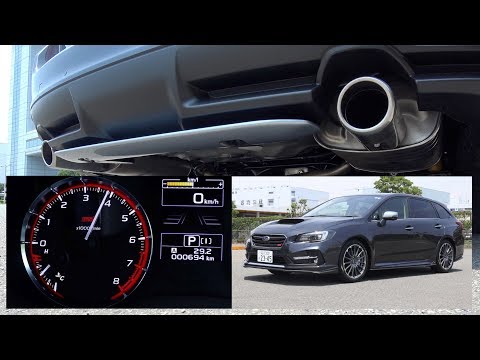 スバル・レヴォーグ 2.0 STI スポーツ【排気音】：SUBARU LEVORG 2.0 STI Sport "Exhaust sound" / 2018