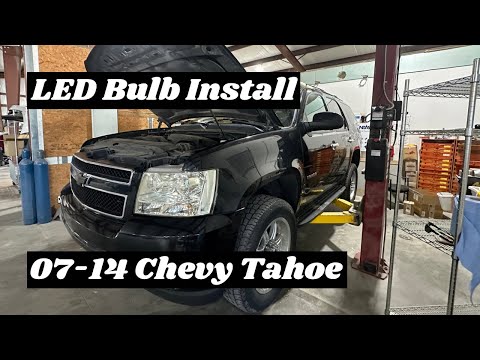 How To Install LED Headlight Bulbs on 2007-2013 Chevy Tahoe